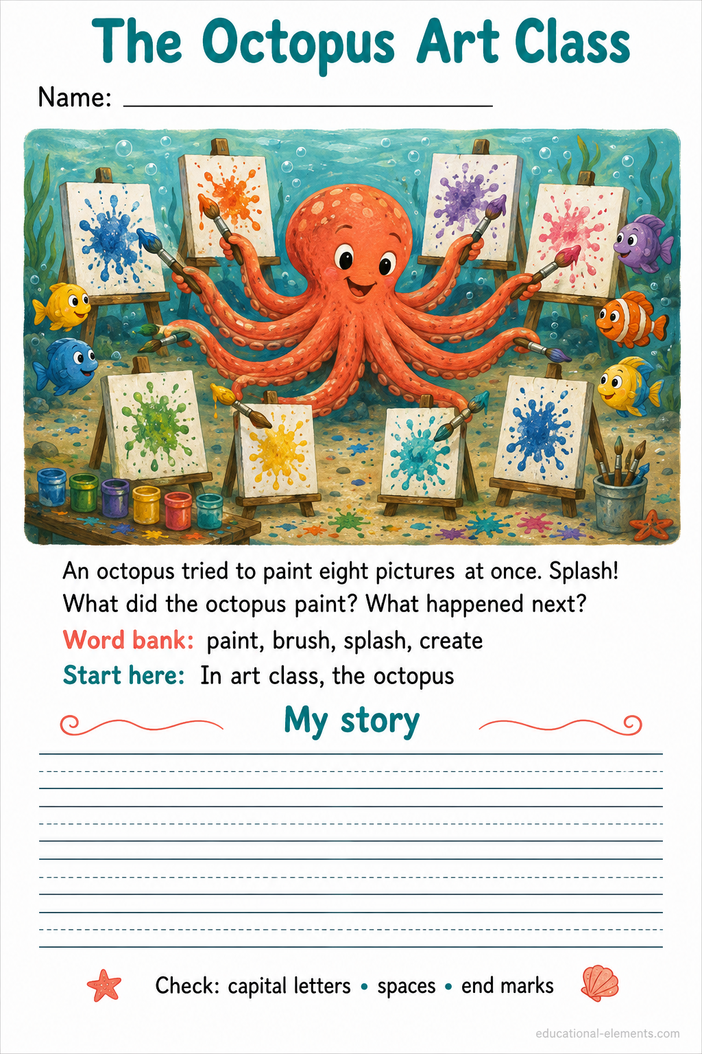 The Octopus Art Class